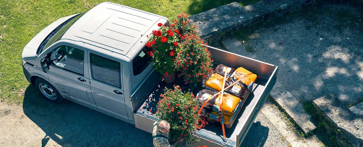 Volkswagen Transporter  6.1 podvozek a valník