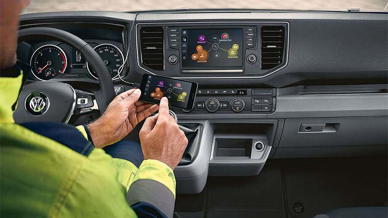 vw crafter skrinovy vuz chytra aplikace