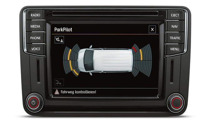 Volkswagen Transporter skříňový vůz - ParkPilot