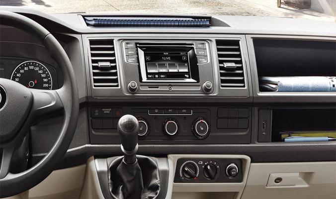 Volkswagen Transporter skříňový vůz - Topení a klimatizace
