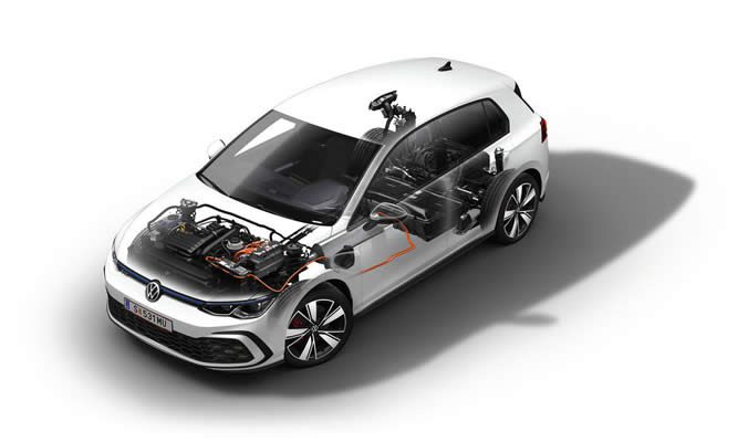 Volkswagen Golf 8 GTE - Motor