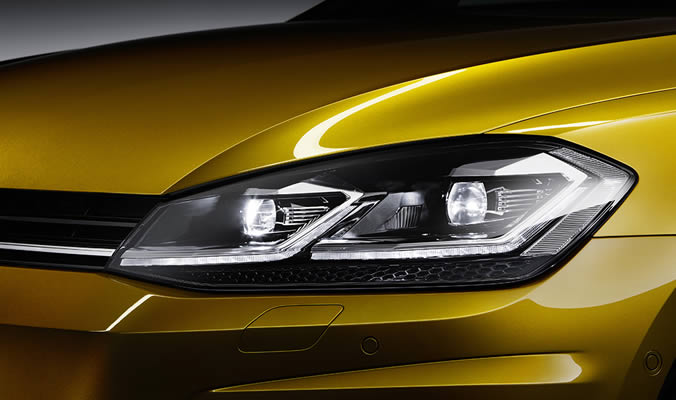 volkswagen golf svetla
