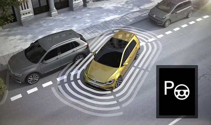 vw golf park assist
