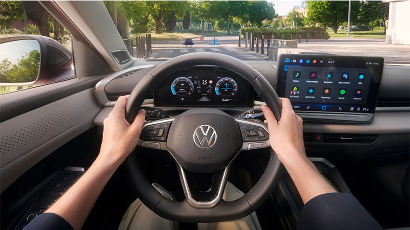 Volkswagen T-Roc interiér vozu