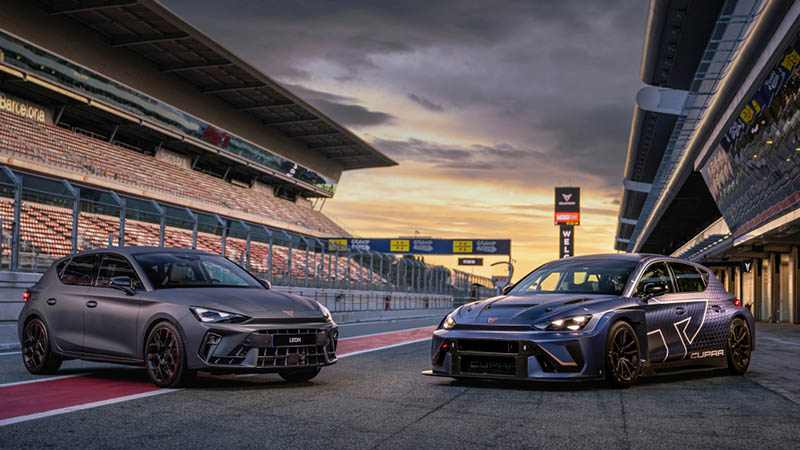 CUPRA Leon VZ a CUPRA Leon VZ TCR