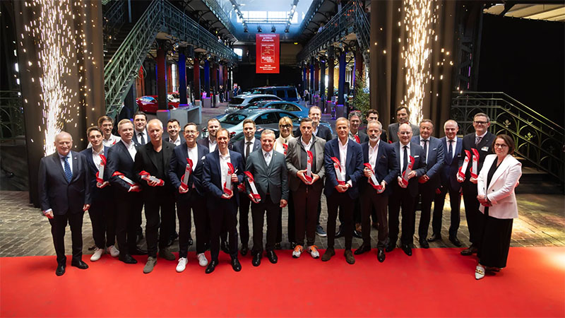 Slavnostní vyhlášení ankety časopisu Auto Motor und Sport