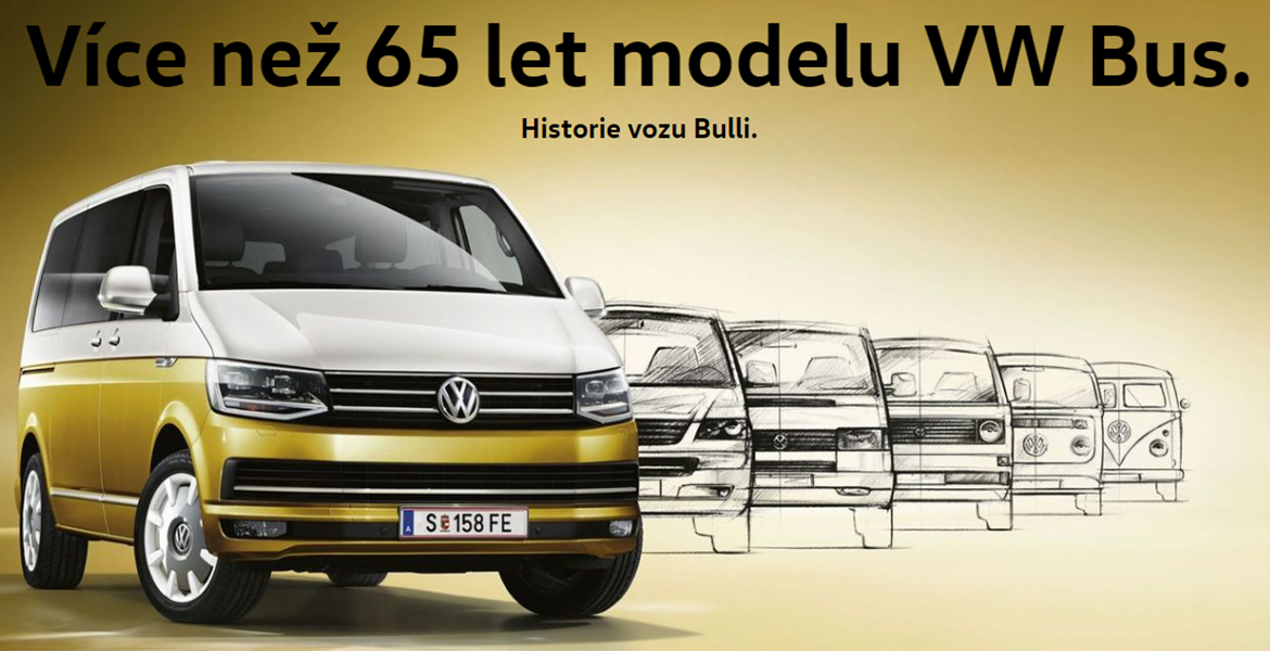 Historie vozu VW Bulli