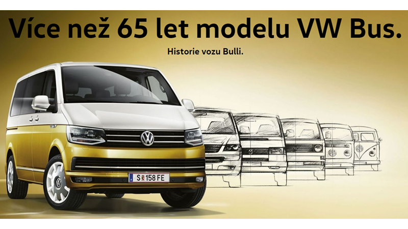Historie vozu VW Bulli