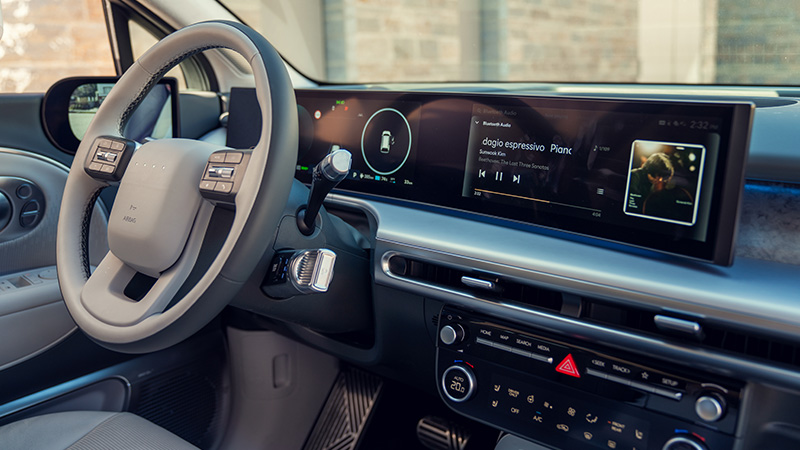 Pohled na interiér Hyundai IONIQ 9