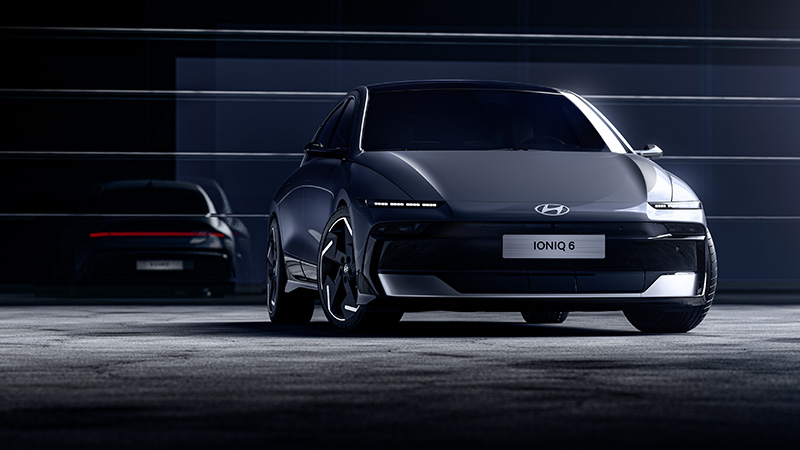 hyundai odhalil ioniq 6 predni pohled