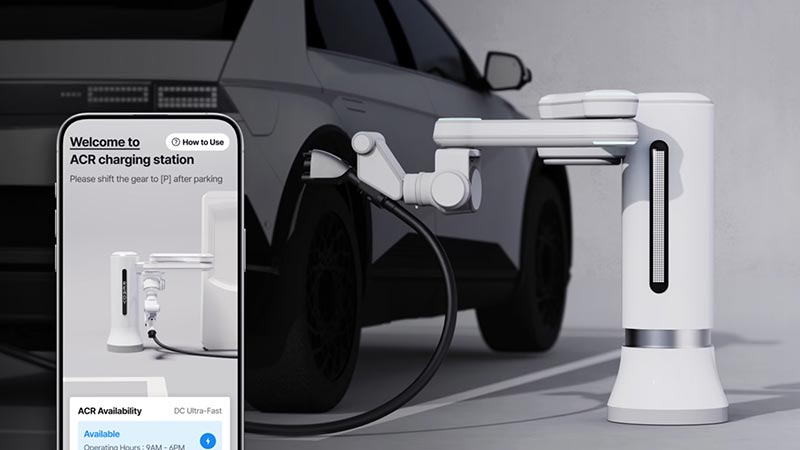 Robotické nabíjení 800