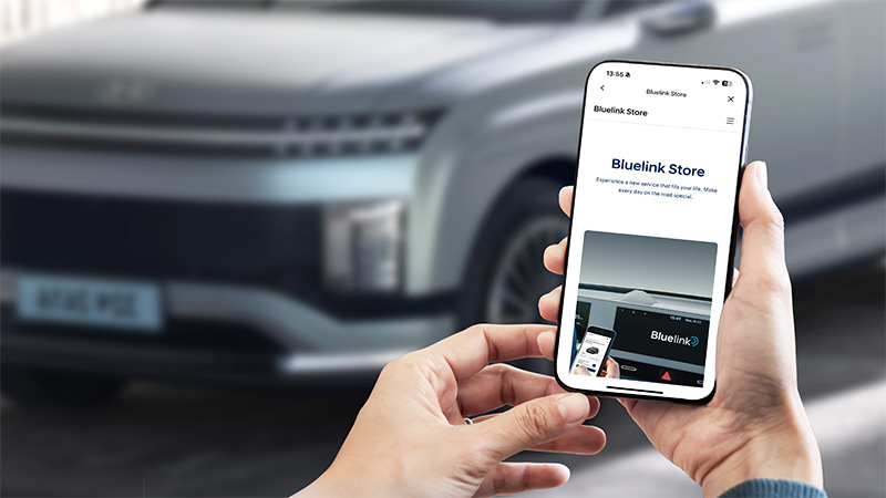 Mobilní aplikace Bluelink