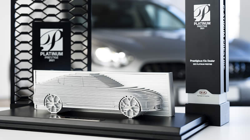 KIA - Ocenění Platinum Prestige 2021