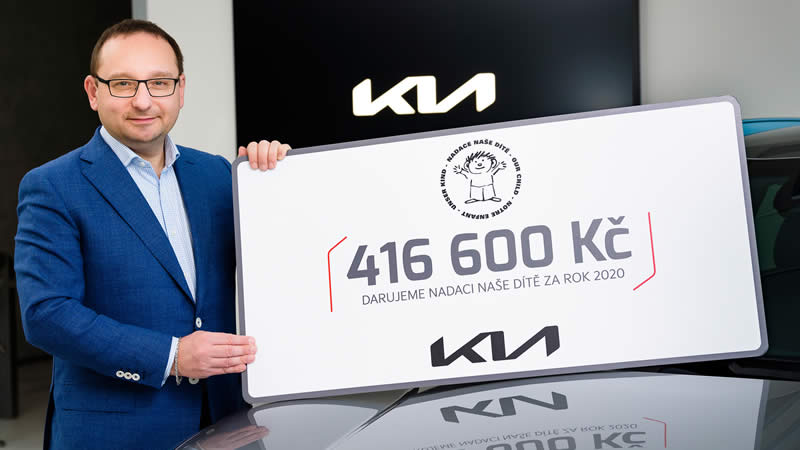 KIA podporuje děti s autismem a mozkovou obrnou