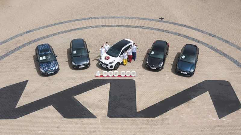 Kia vyrobila přez 4 miliony vozidel