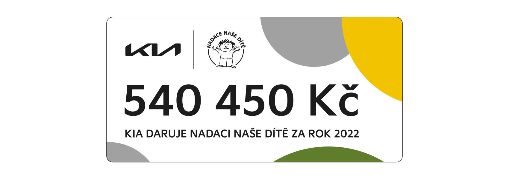 KIA dar pro nadaci