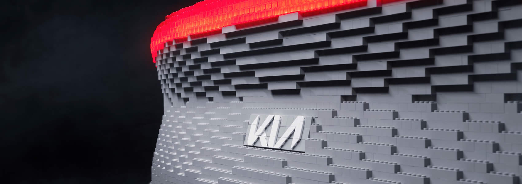 Model vozu Kia EV6 ze 350 tisíc kostiček LEGO®