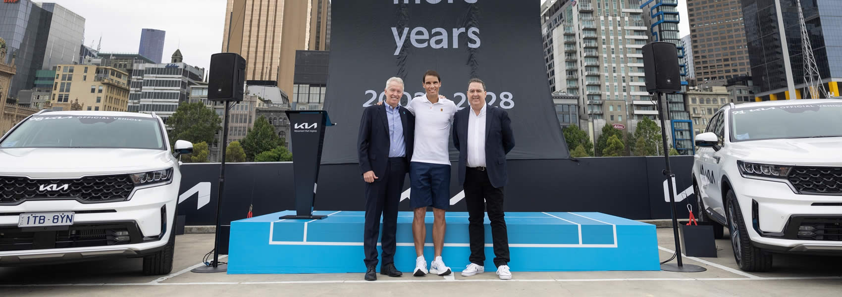 KIA - partnerství s Australian Open
