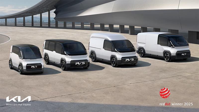 Kia PVB Concept – čtyři elektrické dodávky různých velikostí