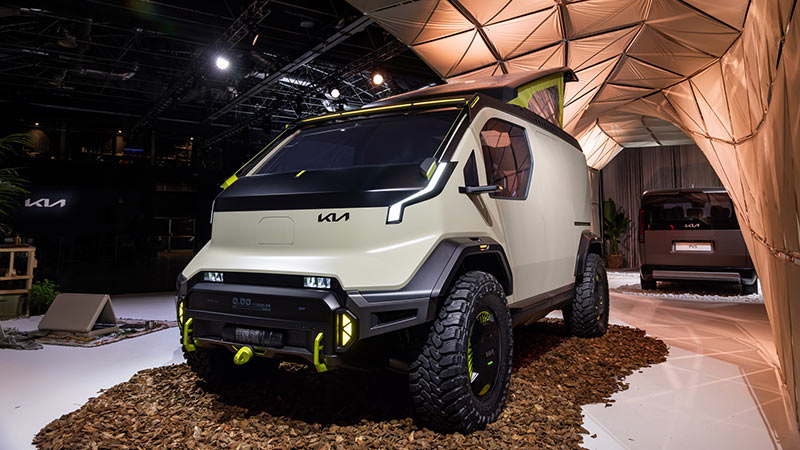Koncepční model Kia PV5 WKNDRT