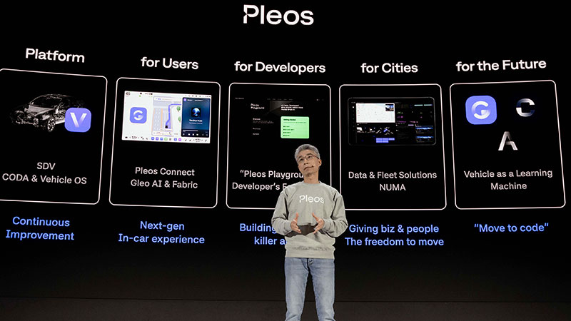 PLEOS - Autonomní pohybe a chytrá správa všech zařízení v pohybu