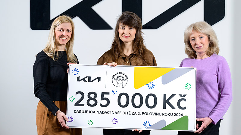 Kia - dar na dětskou mobilitu