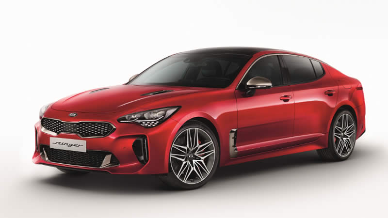 Kia Stinger 3,3l V6 T-GDI míří do Evropy