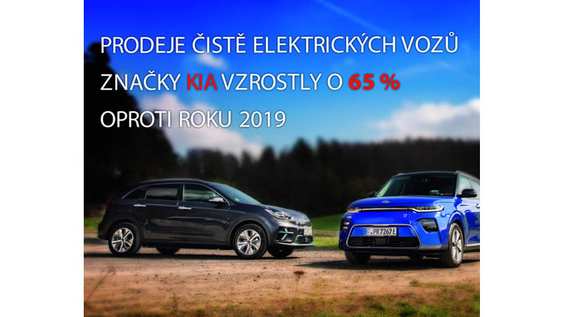 KIA - Prodej čistě elektrických vozů