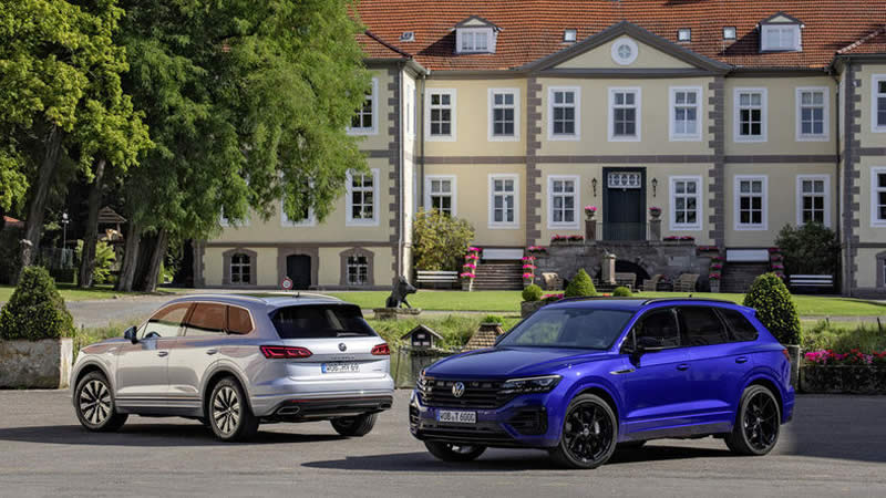 VW - Hybridní modely Touareg