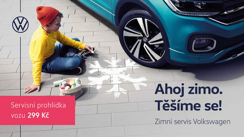 VW - Ahoj zimo. Těšíme se!