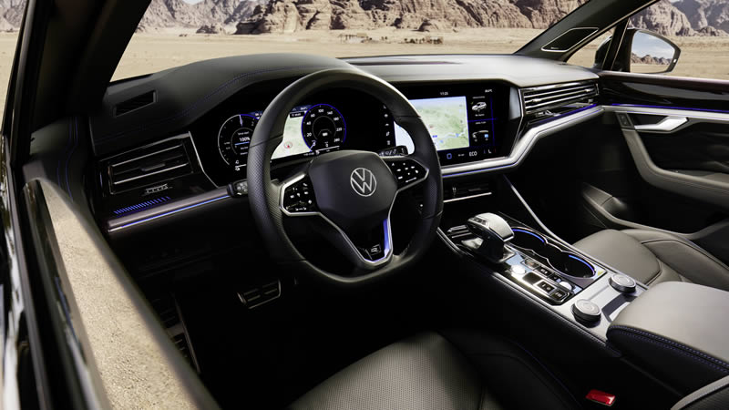 Nový Volkswagen Touareg - interiér