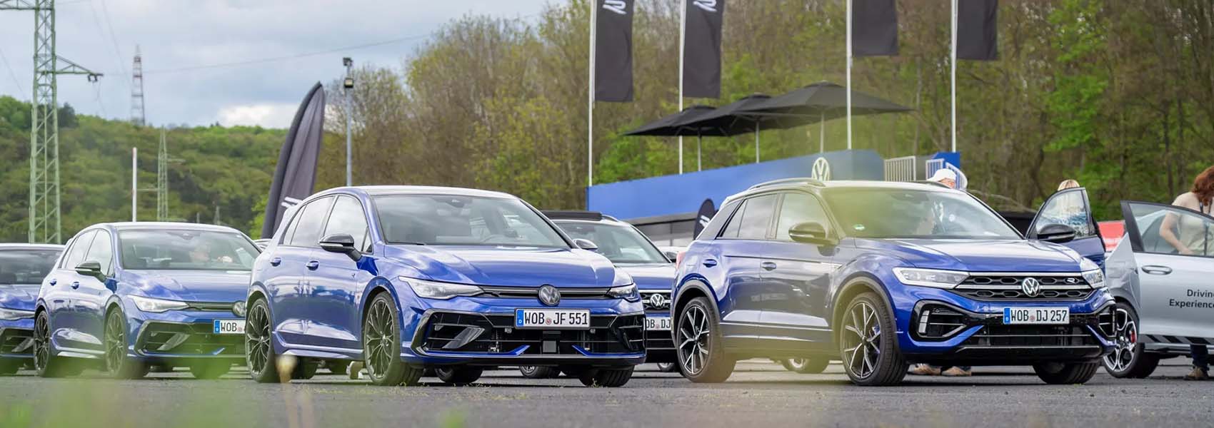 Volkswagen Golf, T-roc a další modely na akci Volkswagen R Driving Experience