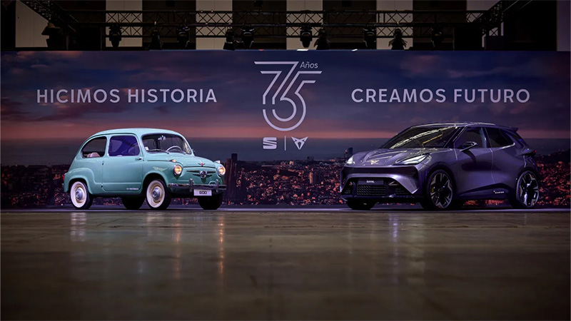 Přehled modelů SEAT za 75 let