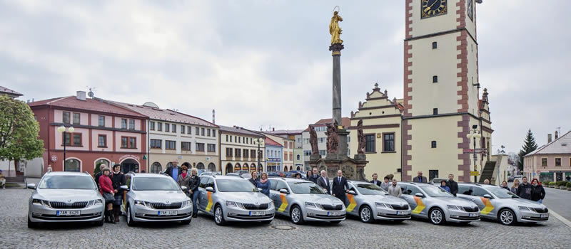 ŠKODA AUTO ZAPŮJČÍ 7 VOZŮ