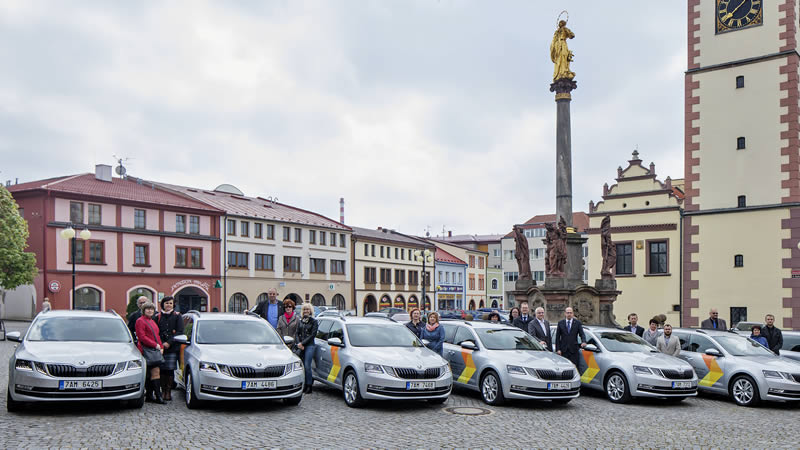 ŠKODA AUTO ZAPŮJČÍ 7 VOZŮ