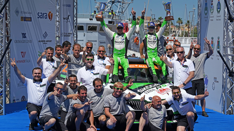 Italská rallye na Sardinii