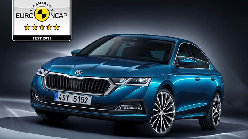 ŠKODA OCTAVIA Euro NCAP 5 hvězd