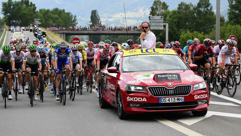 TOUR DE FRANCE - ŠKODA AUTO hlavním partnerem