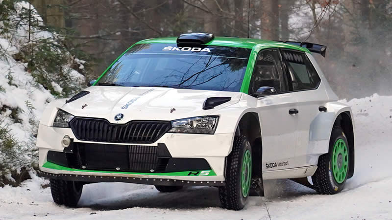 Škoda FABIA Švédská Rallye