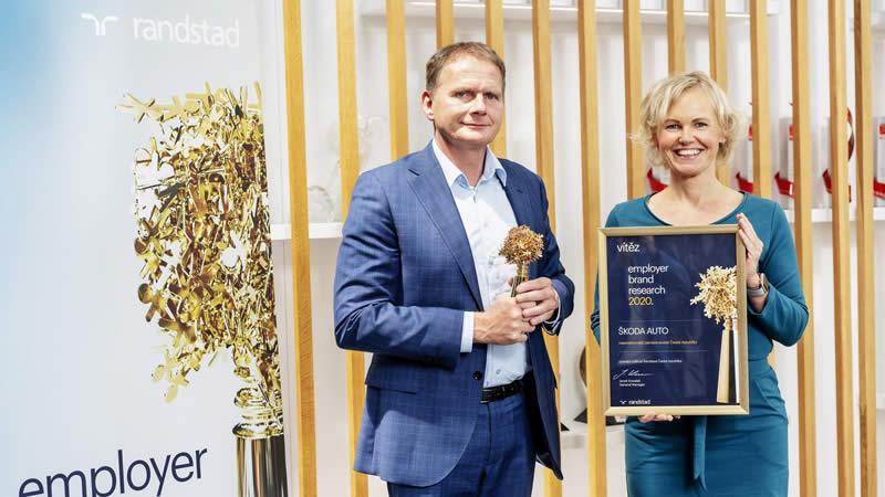 ŠKODA AUTO - RANDSTAD AWARD 2020