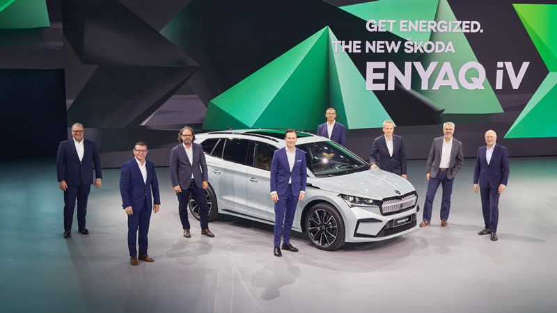 ŠKODA - SVĚTOVÁ PREMIÉRA ENYAQ 𝗶V