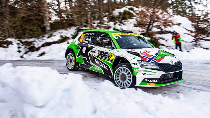 ŠKODA - ARCTIC RALLY VE FINSKU