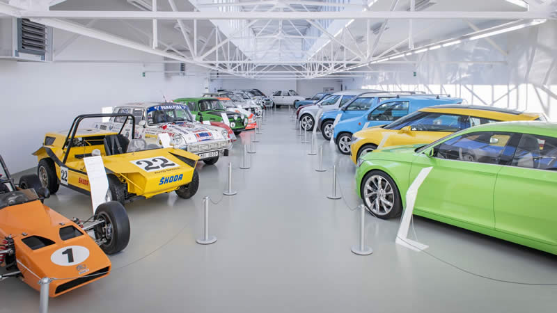 ŠKODA AUTO - DEPOZITÁŘE UNIKÁTNÍCH VOZŮ