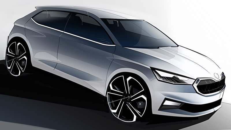 skoda designove skici nova fabia 02