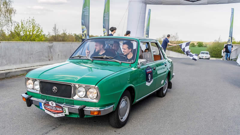 skoda 7 castles trial 2022 skoda 120 gls