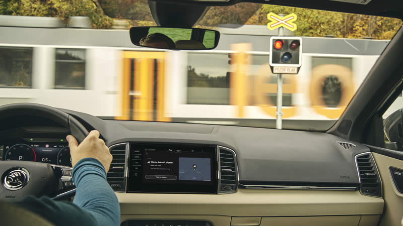 ŠKODA - Nová funkce infotainmentu
