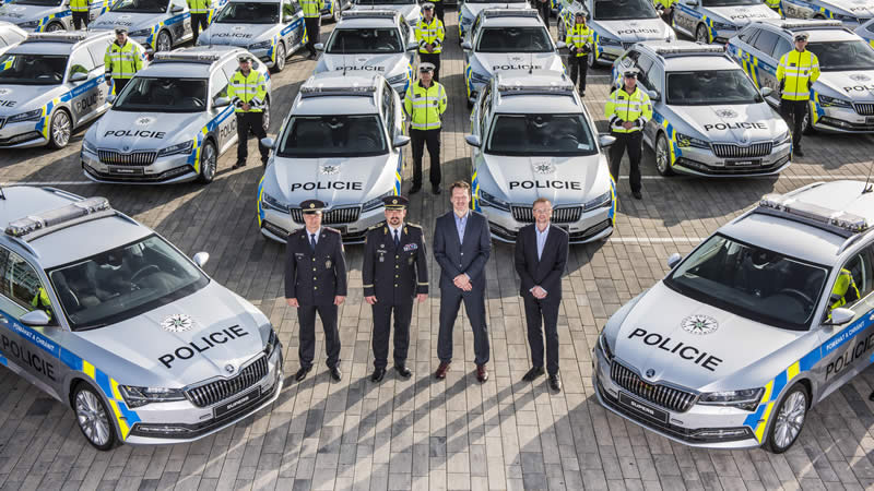 ŠKODA SUPERB COMBI pro policii ČR