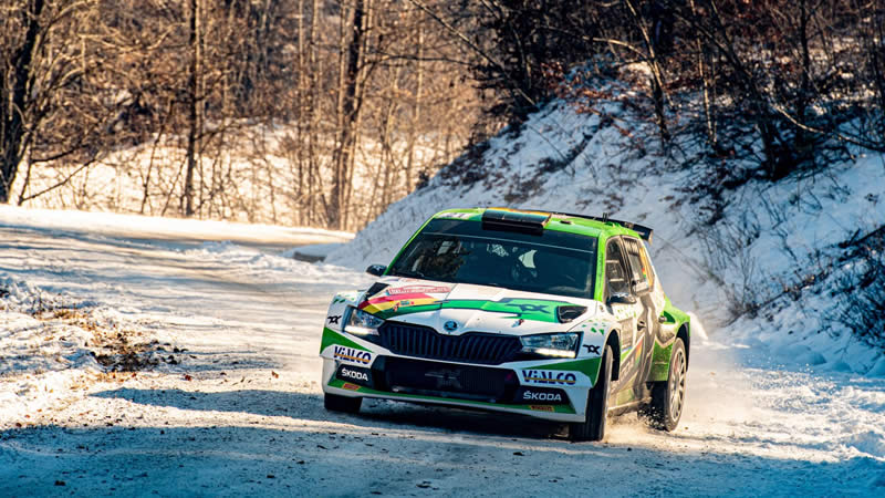 ŠKODA Švédská rally