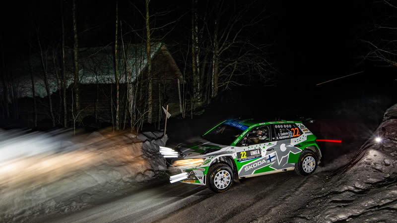 ŠKODA Švédská rally