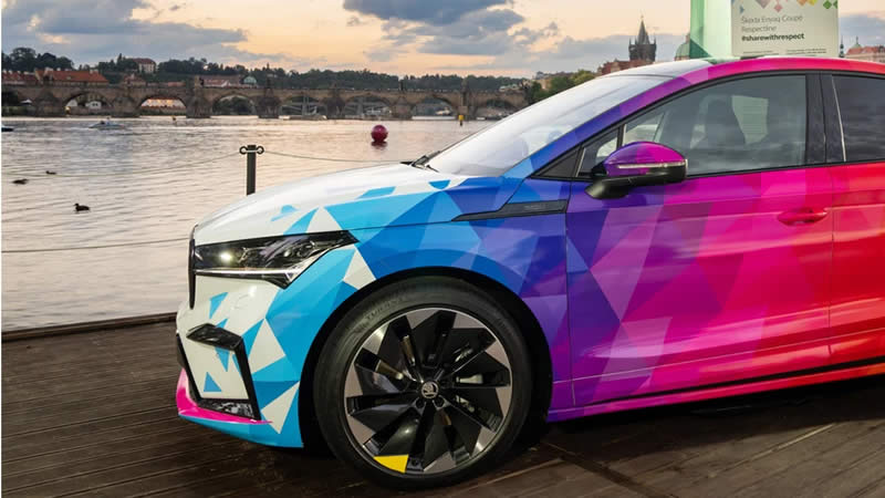 Škoda Enyaq iV Prague Pride